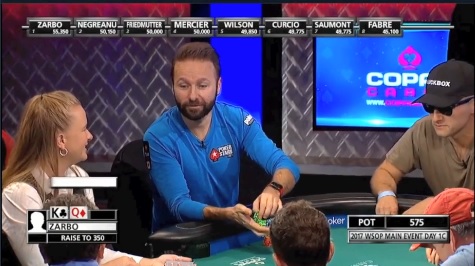 Daniel Negreanu - WSOP 2017: Main Event, Day 1 Highlights